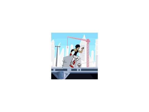Mirrors Edge 2d free animation
