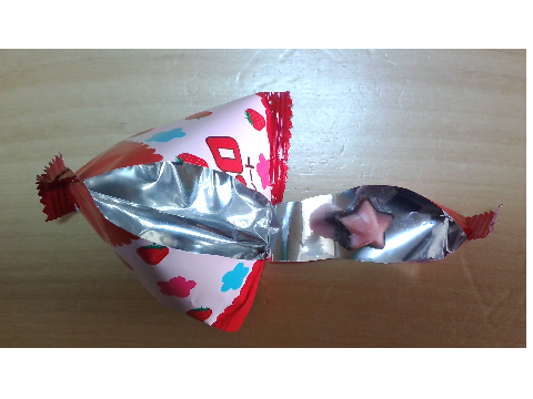 アポロチョコで星型でた！