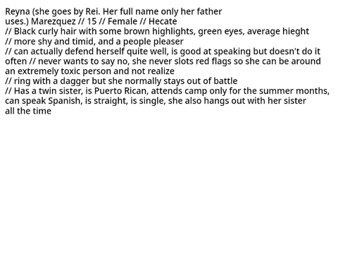 Percy Jackson Roleplay