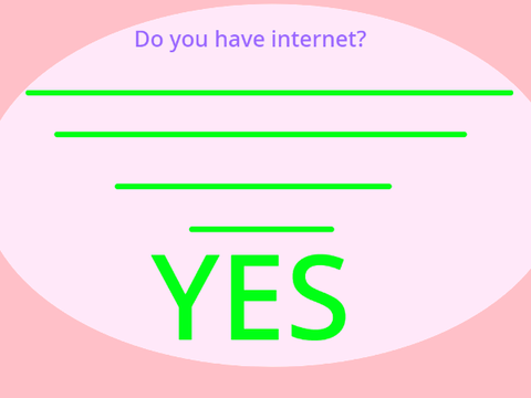 Do you have internet?