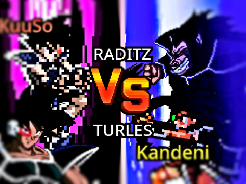 Raditz VS Turles | Collab P1