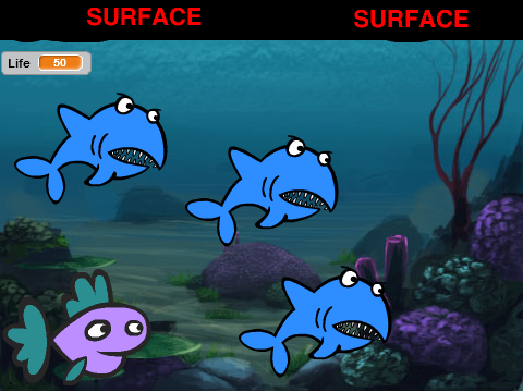 Avoid The Sharks! 2