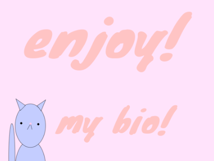 my bio!