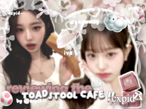 ┊ꪆ୧ reviewing the toadstool cafe !! ♡