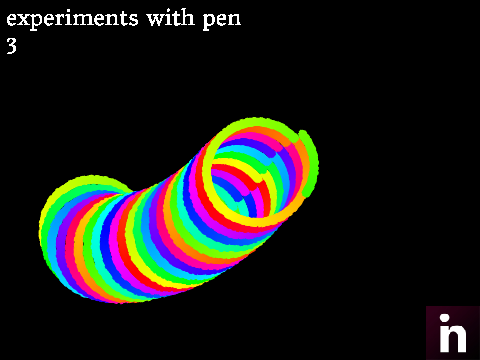 experiments with pen 3