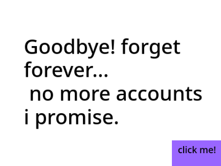 GOODBYE  ~ sillyhat