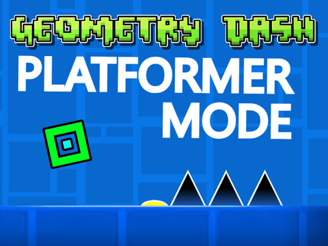 Geometry Dash Platformer Mode #all #games #platformer #trending