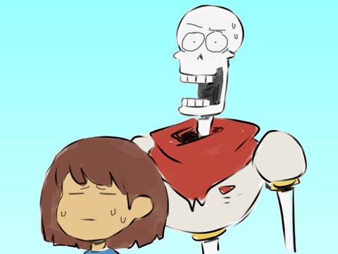 What is Sans listening to? 