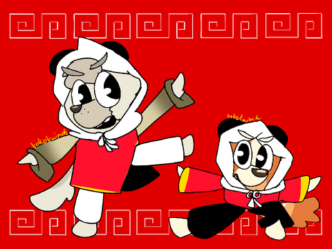 rectangle dog art dump bc why not teehee