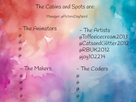 The Creators Sign Up Sheet