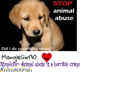 Sign your name if your against ANIMAL ABUSE!!!! (and remix) remix remix