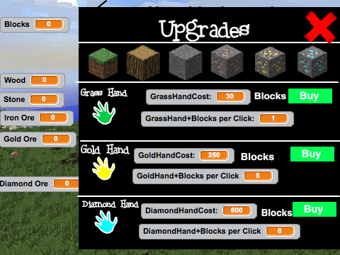 MineClick (WIP)