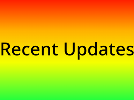 Recent Updates!