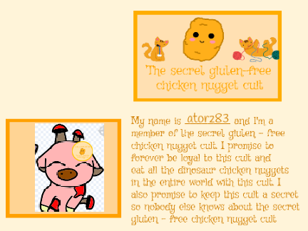 The secret gluten-free chicken nugget cult remix