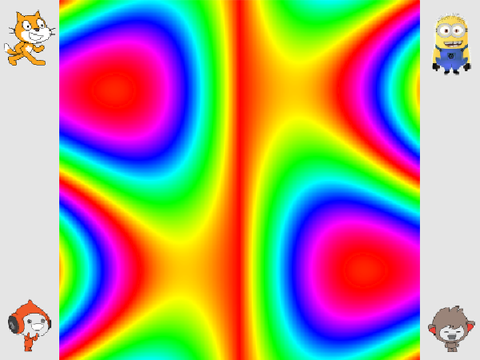 Color Triangles - 1 Line Challenge