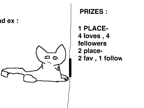 draw a cat CONTEST