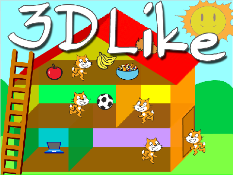 3D Like Animated! My Dream Cat House