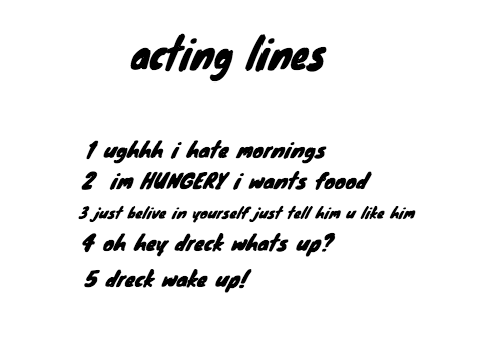 SIGN UP for voice acting: