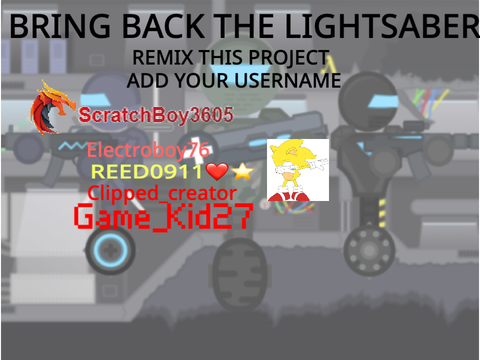 BRING BACK THE LIGHTSABER!!! remix remix remix remix