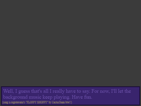 Well, that's it for this account. (No, I'm not quitting.)