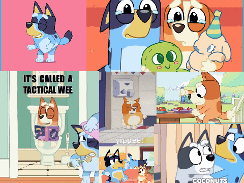 Hall Of Bluey GIFs