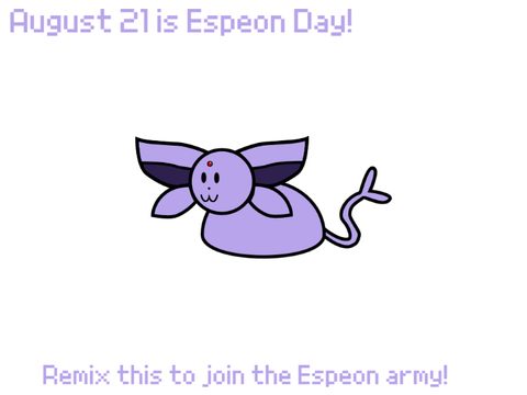 Espeon Loaf for Espeon day! remix remix