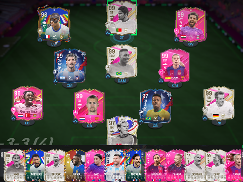 Current FC Team (END GAME)
