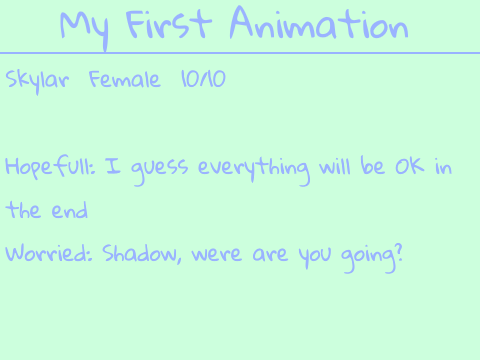 My first animation remix