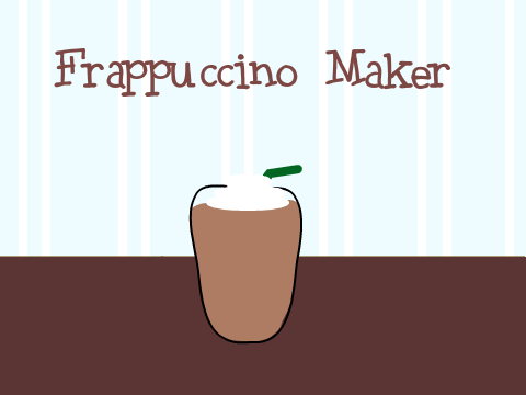 -Caramel Frappuccino Maker-