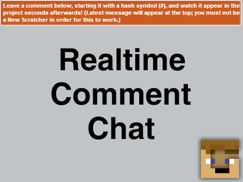 Scratch Comment Chat
