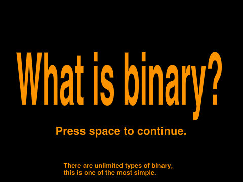Simple binary code tutorial (letters) with binary letter converter 2.0