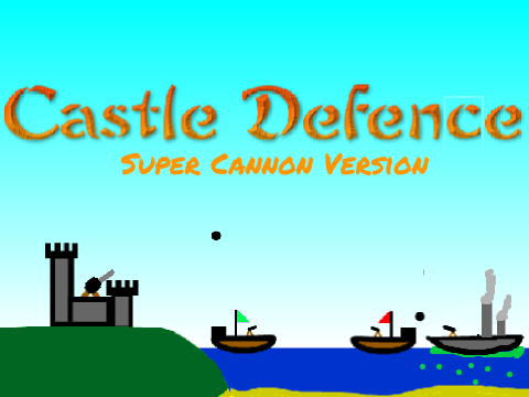 Castle Defense Super Cannon Version