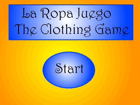 La Ropa Juego~The Clothing Game