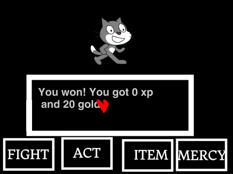 UNDERTALE Test fight.