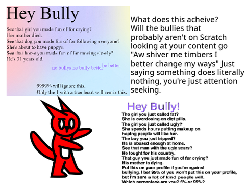 Hey Bully, We're Seeking Attention!