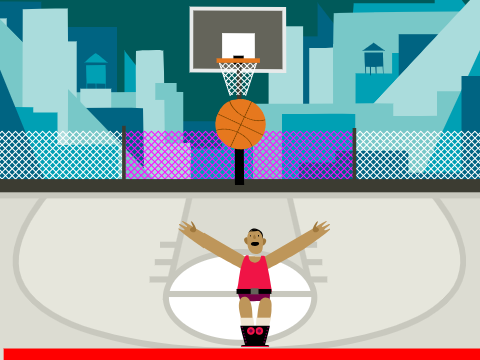 Basketball Pong