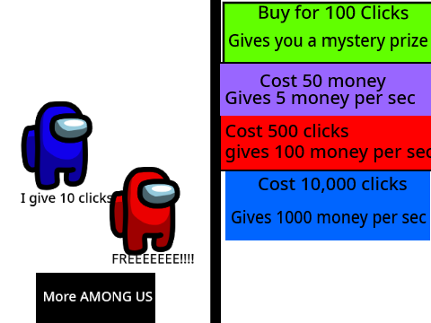Among Us clicker