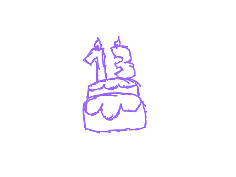 Thirteen.
