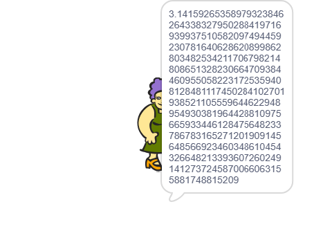 Calculating Pie