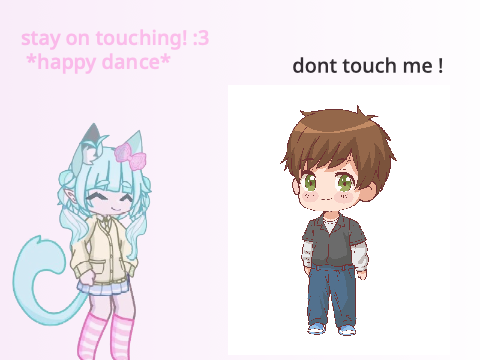 don't touch me //FAKE COLLAB\\ remix
