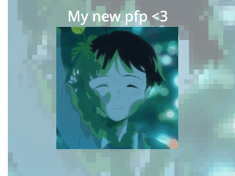My new pfp!