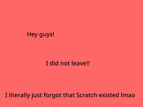 I did not leave!!