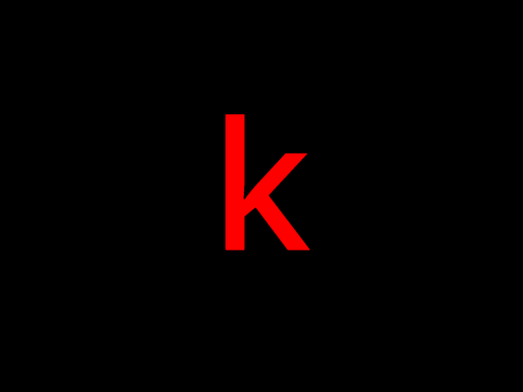 k