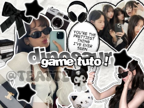⚽️︶︶dino ꒱ game tuto !仌
