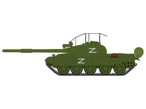 T-62M-1 "Z" 2023 Ukraine