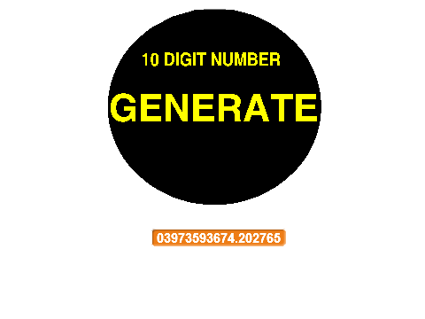 random phone number generator