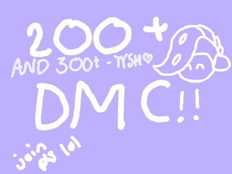 [ENDING SOON] 200/300+ DMC