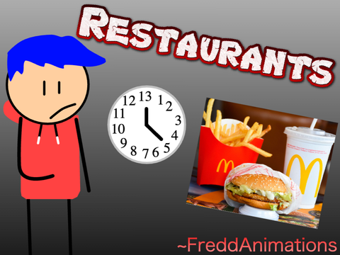 Restaurants || #Animations #Trending #Art #Story #All //  #Fredd Animations