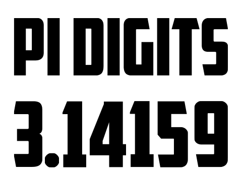 Pi Digits (Test you knowledge of Pi) #Game #Pi #Fun #Simple