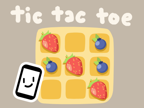 Waffle Tic Tac Toe